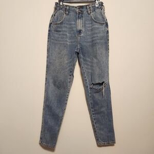 NWT One Teaspoon Pioneers Distressed Blue Jeans